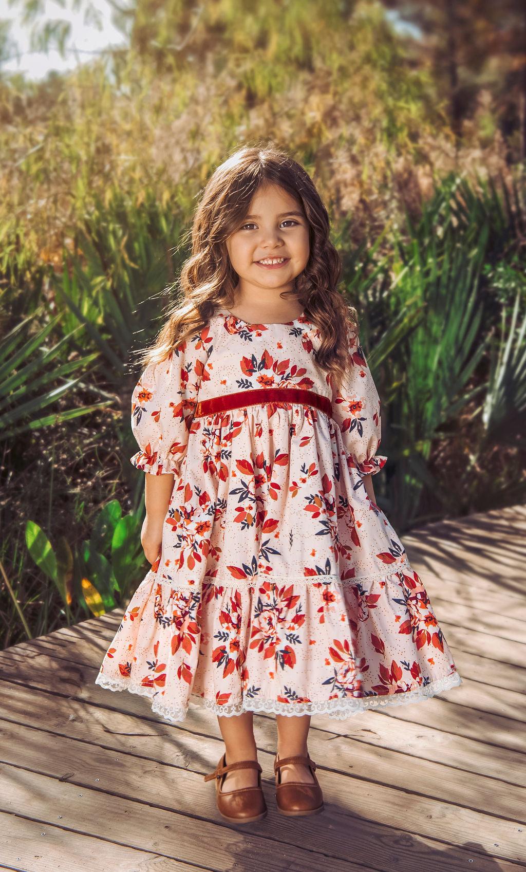 Autumn Love Dress - Haute Baby