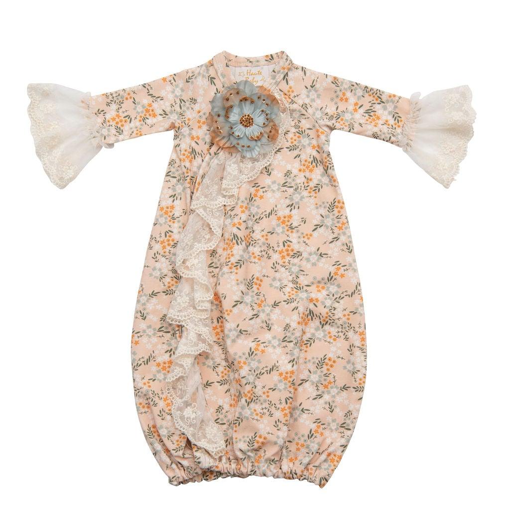 Avas Garden Gown - Haute Baby