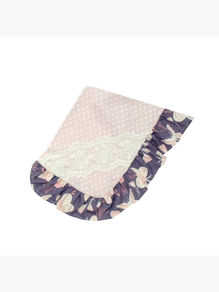 Haute Baby Blush and Fog Blanket for Infants