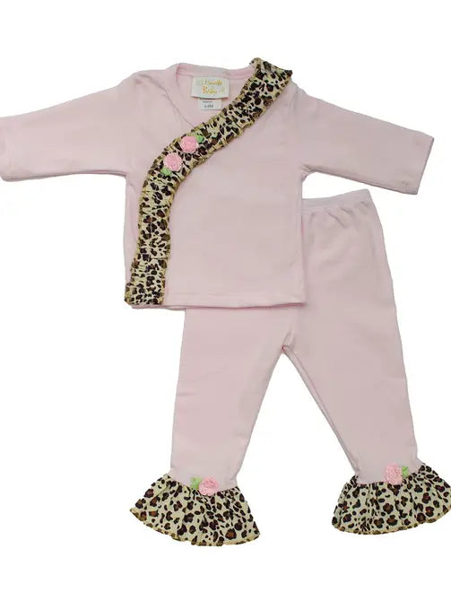 Haute Baby Jungle Love Baby Set For Newborn Girl