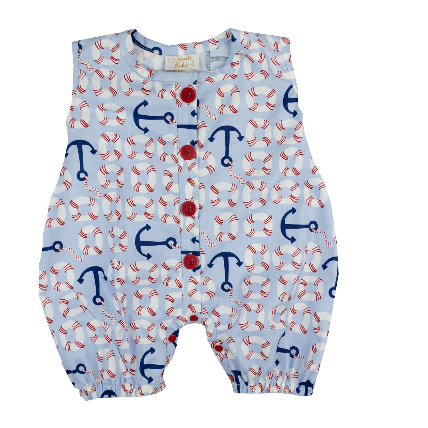 Haute Baby Summer Playtime Anchor Romper