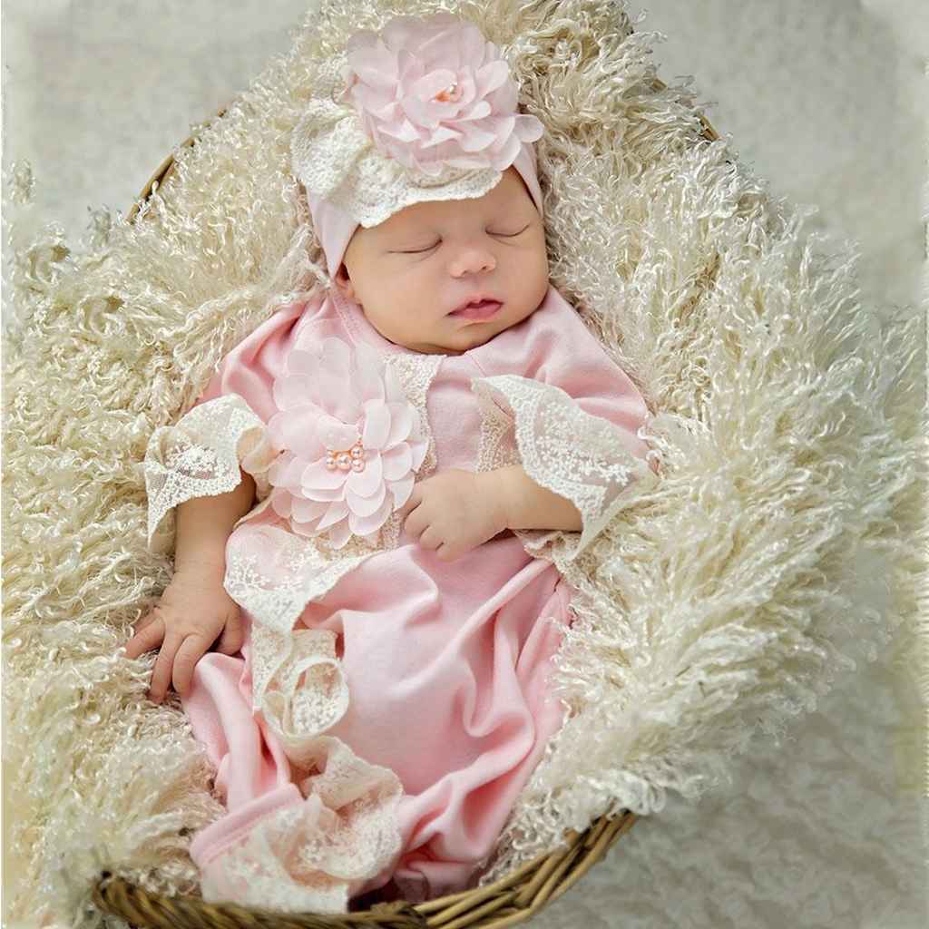 Baby Girls Newborn Coming Home Gown