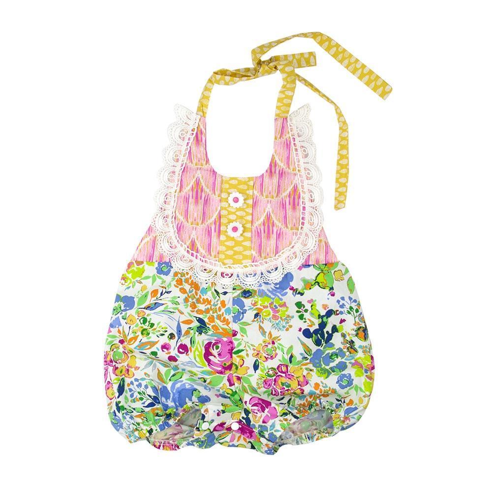 Best Quality Floral Fantasy Infant & Toddler Girls Sunsuit - Haute Baby