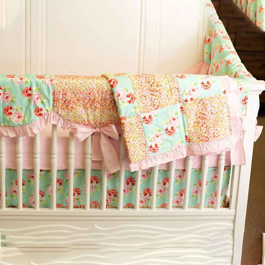Best Quality Garden Aisle Quilt Gift Set for Newborns 