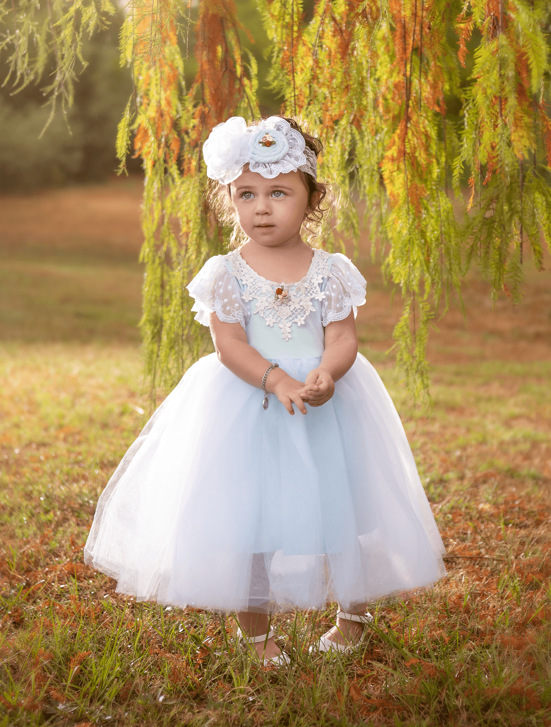 Best Quality Iris Tulle Dress for Baby Girls 