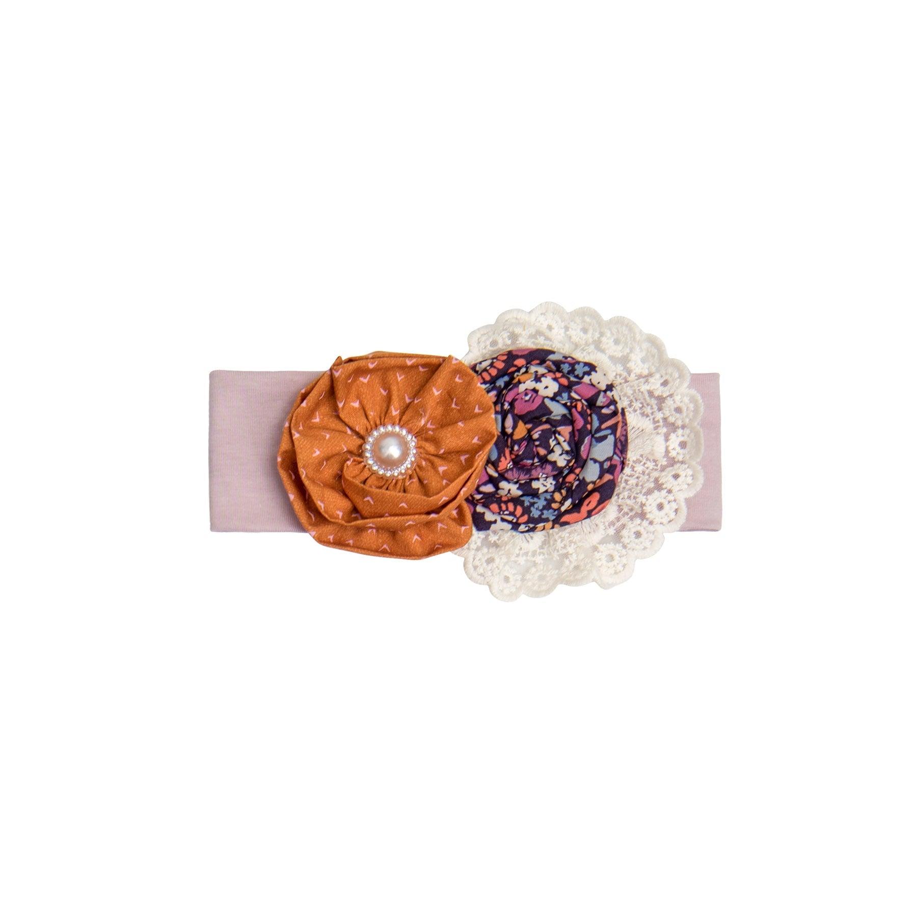 Best Quality Plum Pretty Headband for Baby Girls - Haute Baby