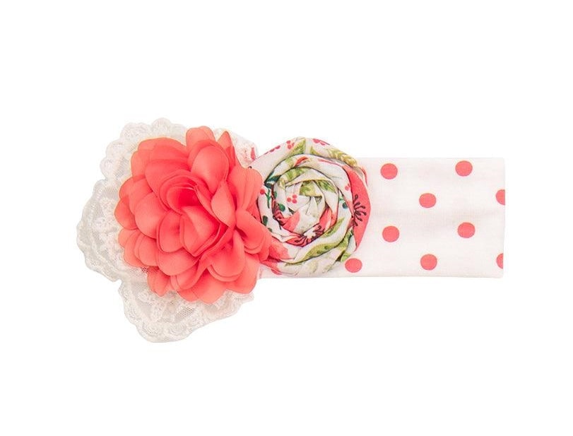 Best Quality Poppy Garden Headband for Baby Girl - Haute Baby