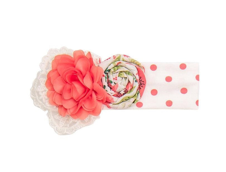 Best Quality Poppy Garden Headband for Baby Girl - Haute Baby