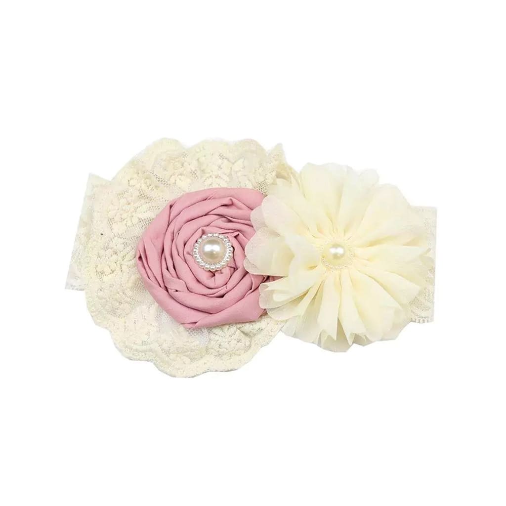 Best Quality Rose Matching Headband for Baby Girls - Haute Baby