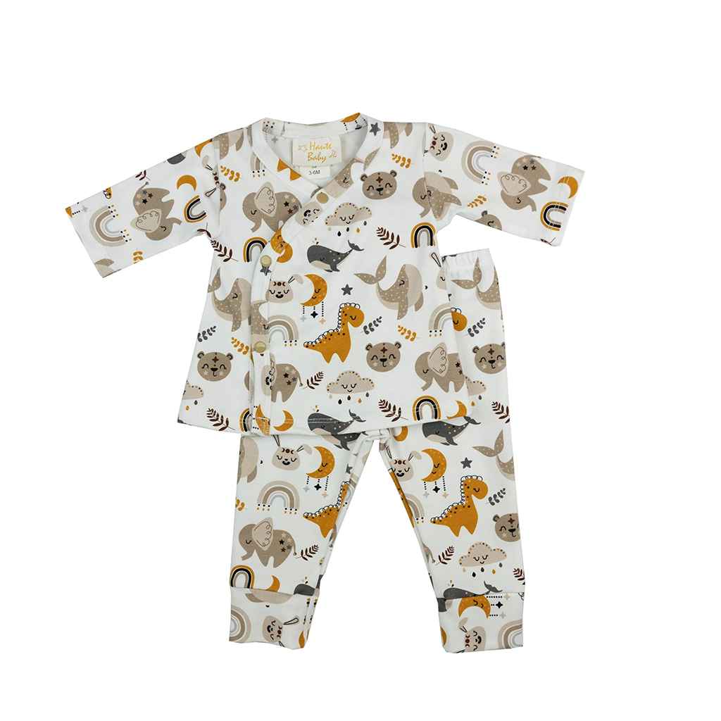 Best Quality Safari Love Crisscross Set Online - Haute Baby