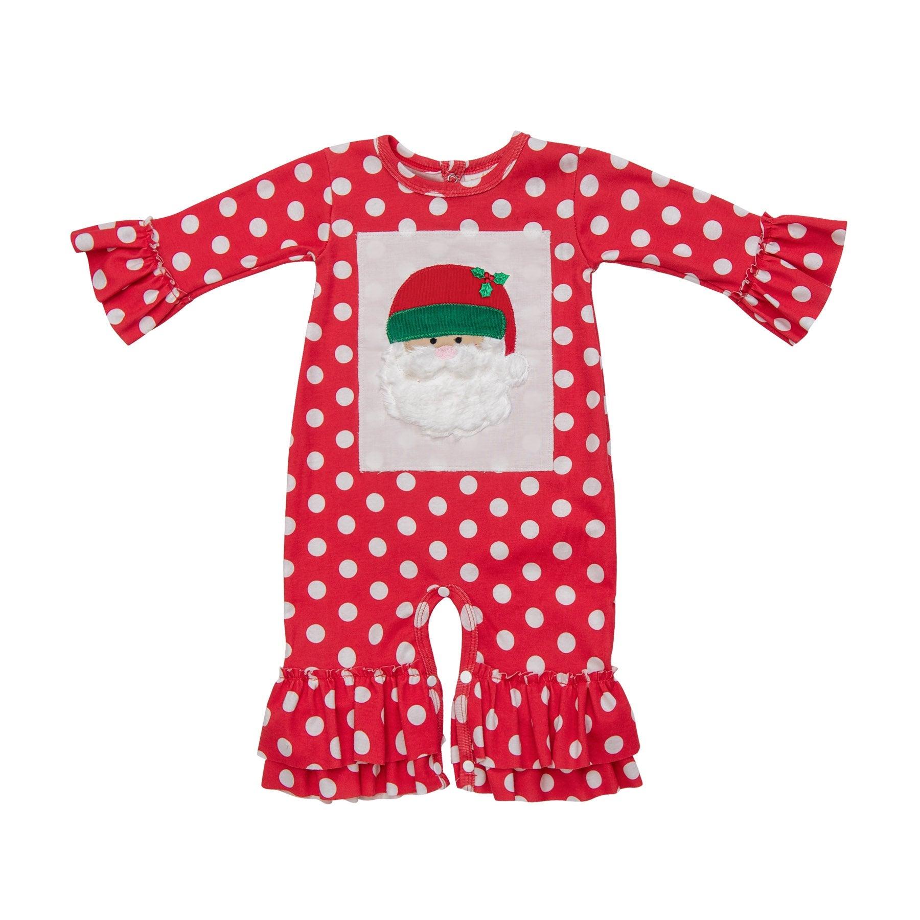 Best Quality Santa'S Helper Girl Romper for Baby Girls - Haute Baby