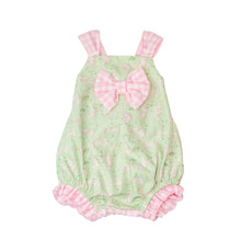 Load image into Gallery viewer, Bunny Love Little Girls Easter Romper_

