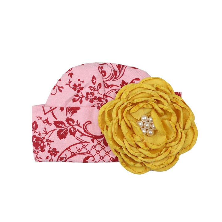 Buy Best Quality Cranberry Garden Cap Online - Haute Baby