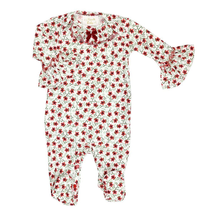 Buy Best Quality Holly Jolly Footie for Toddlers - Haute Baby