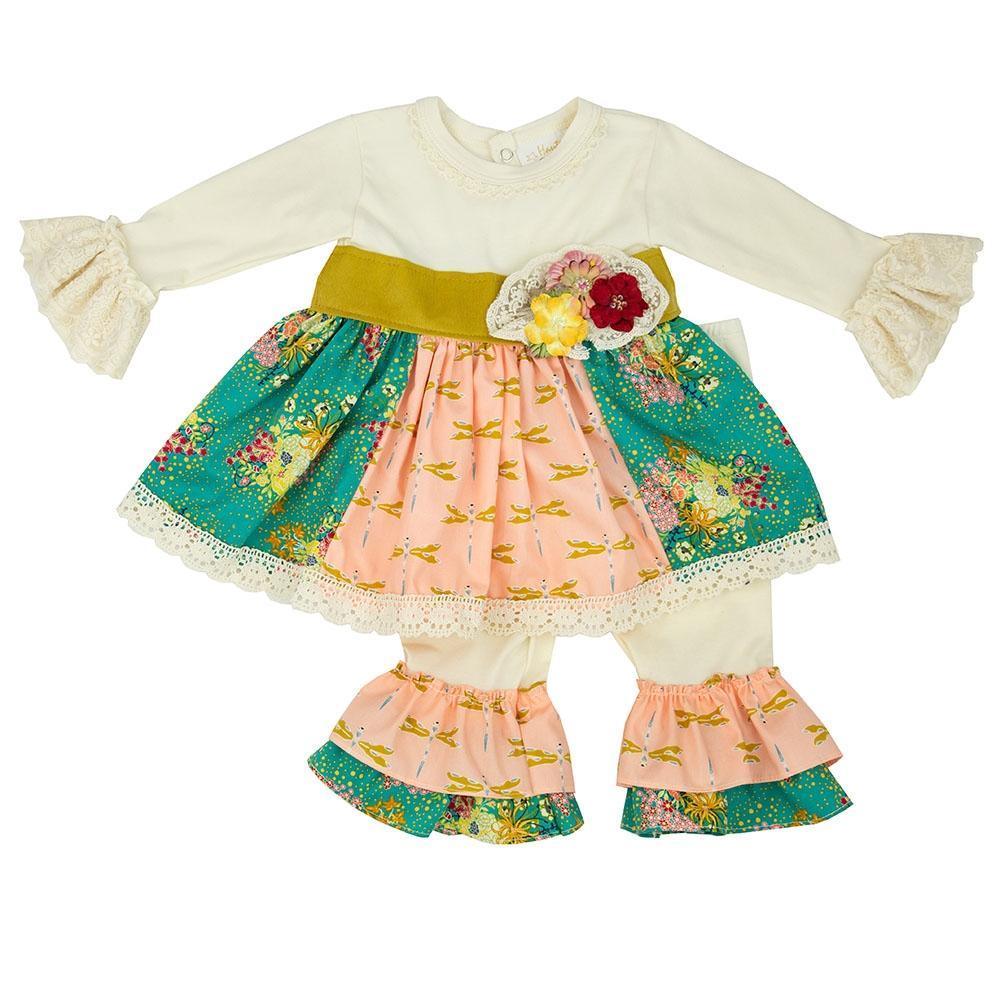 Buy Fields Of Gold Infant Toddler Girls Swing Set - Haute Baby