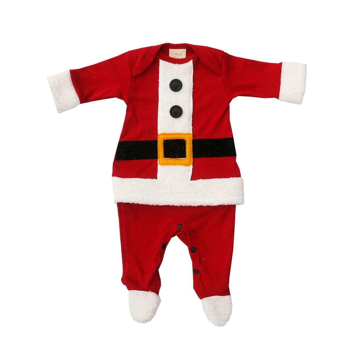 Buy Ho Ho Ho Infant Boys Footie Romper Online - Haute Baby