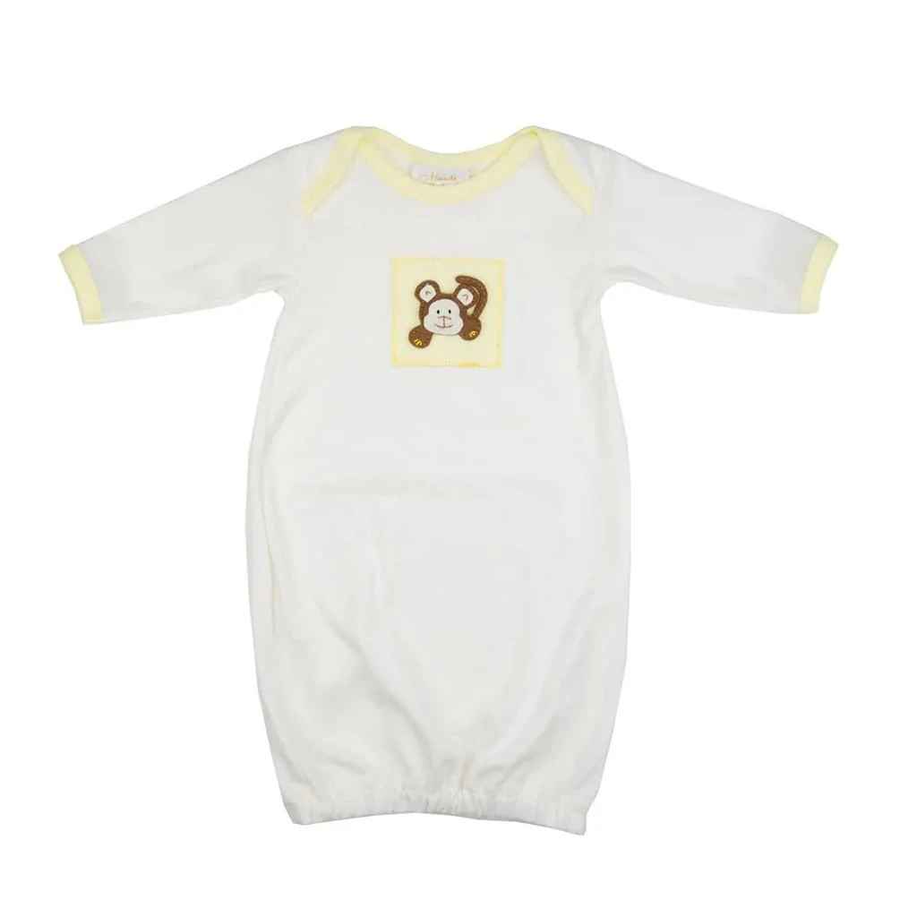 Buy Monkey Tales Newborn Boy Take Me Home Gown - Haute Baby
