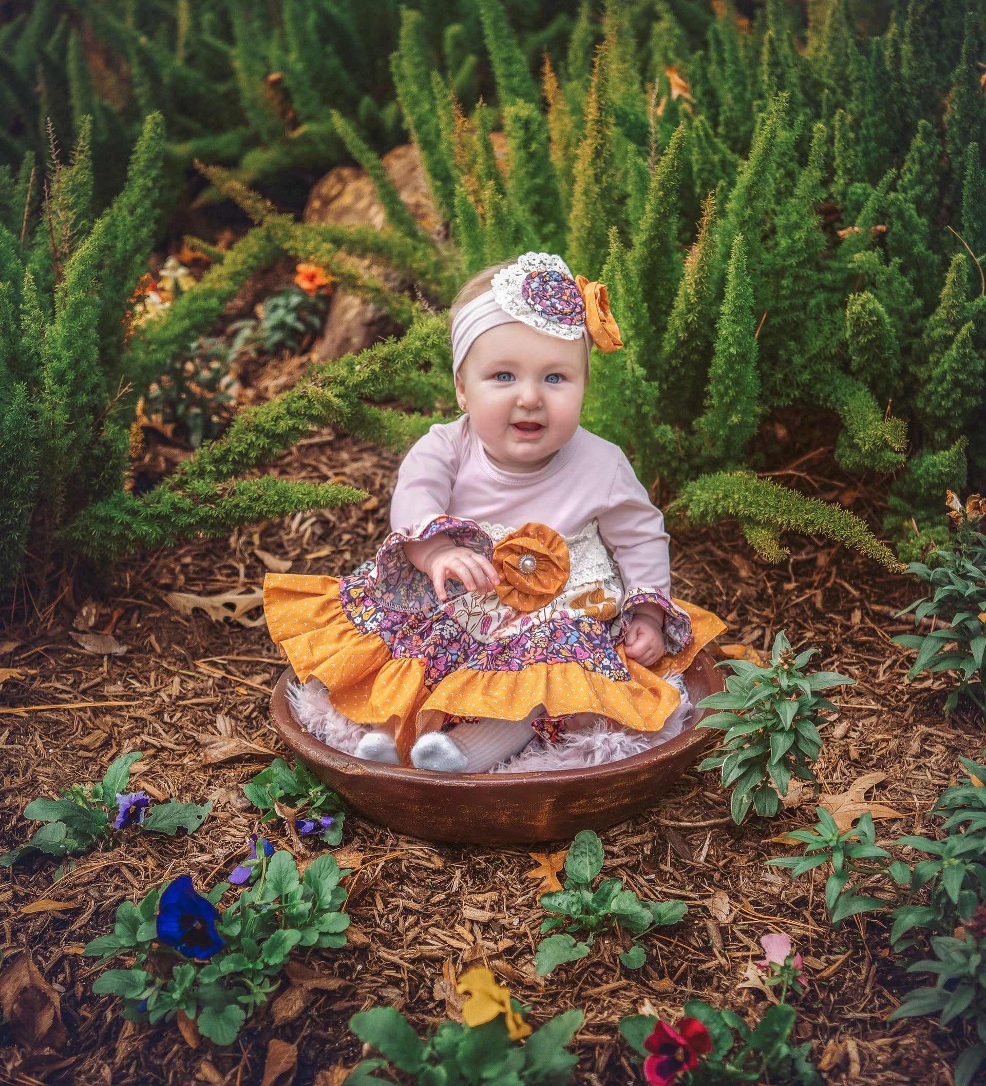 Buy Plum Pretty Romper for Newborn Babies 