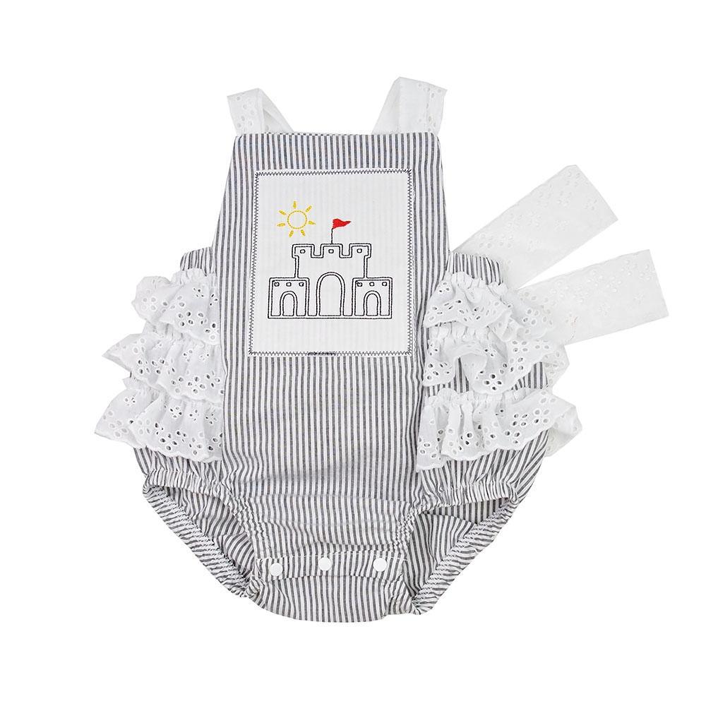 Buy Summer Time Infant Toddler Girls Sunsuit Online - Haute Baby