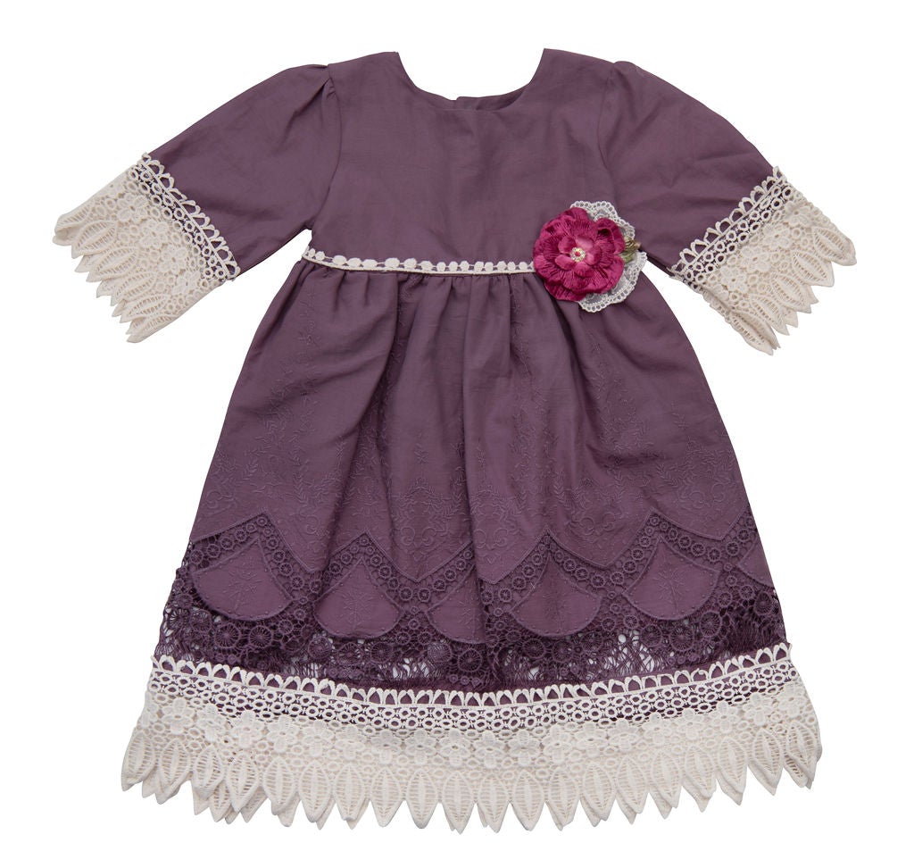 Violet Field Dress