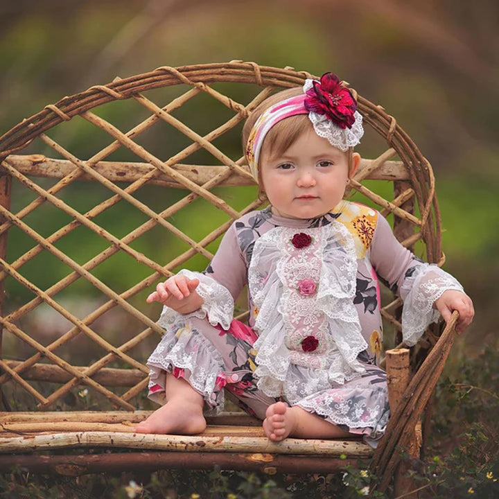 Cranberry Rose Infant Girls Coverall 