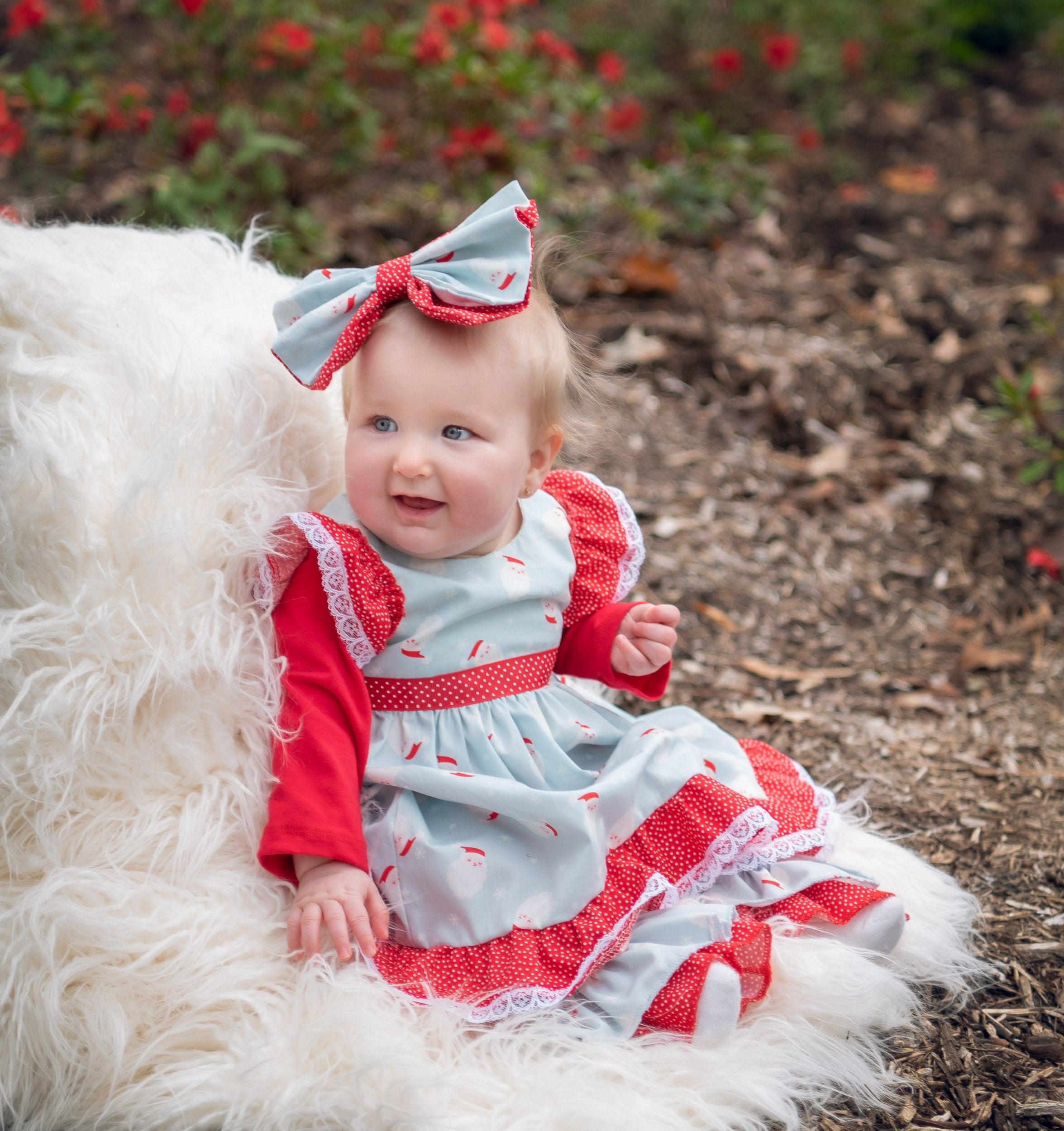 Haute Baby Dear Santa Toddler Dress