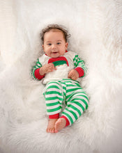 Load image into Gallery viewer, Haute Baby Santa&#39;s Helper Legging Set
