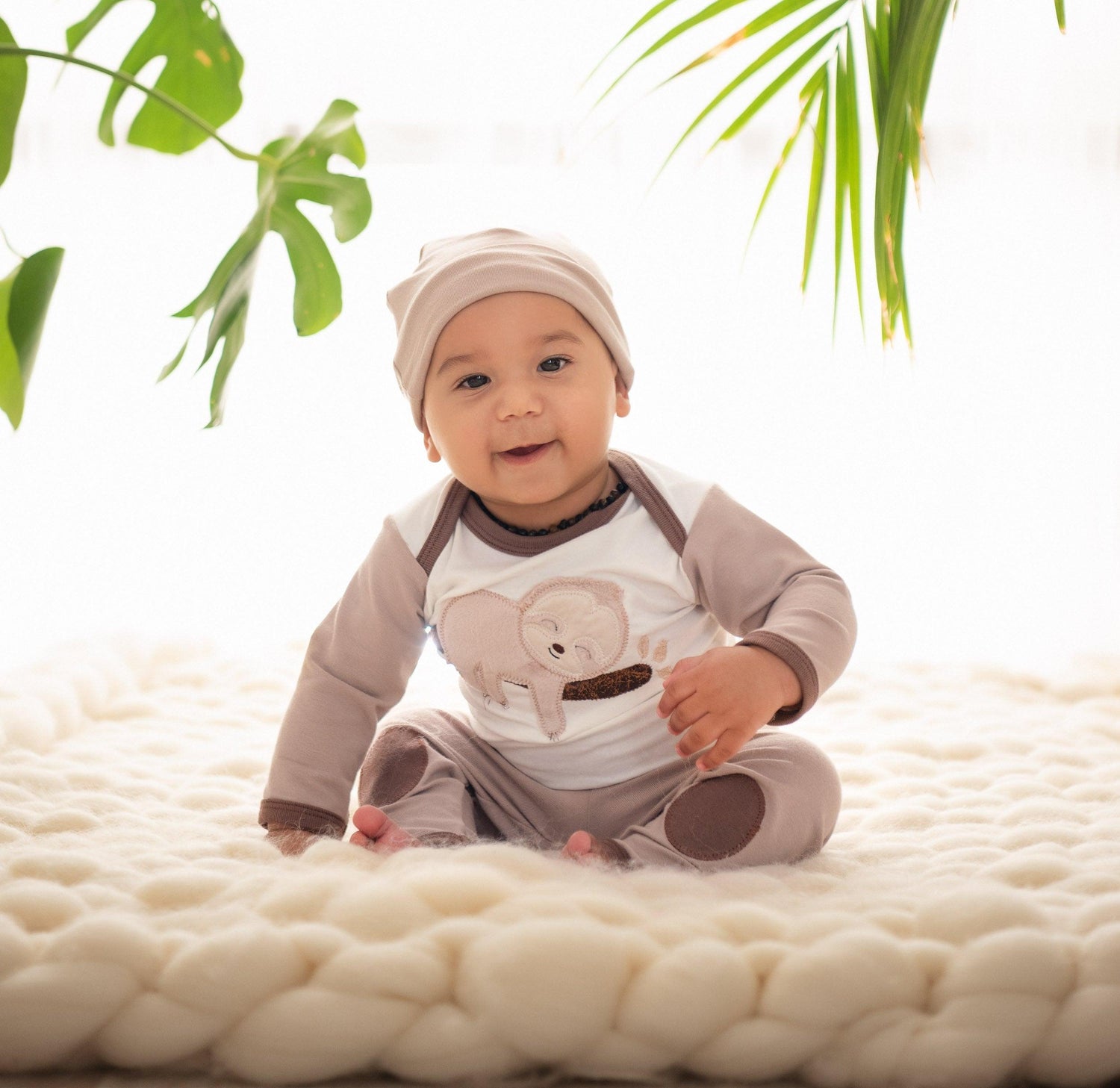 Haute Baby Sleepy Sloth Legging Set