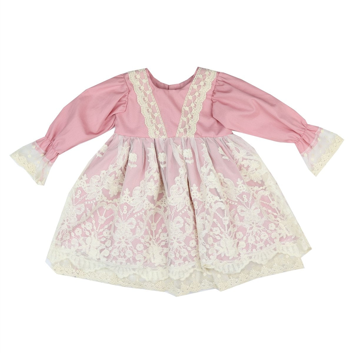 Haute Baby Rose Infant Toddler Girls Dress