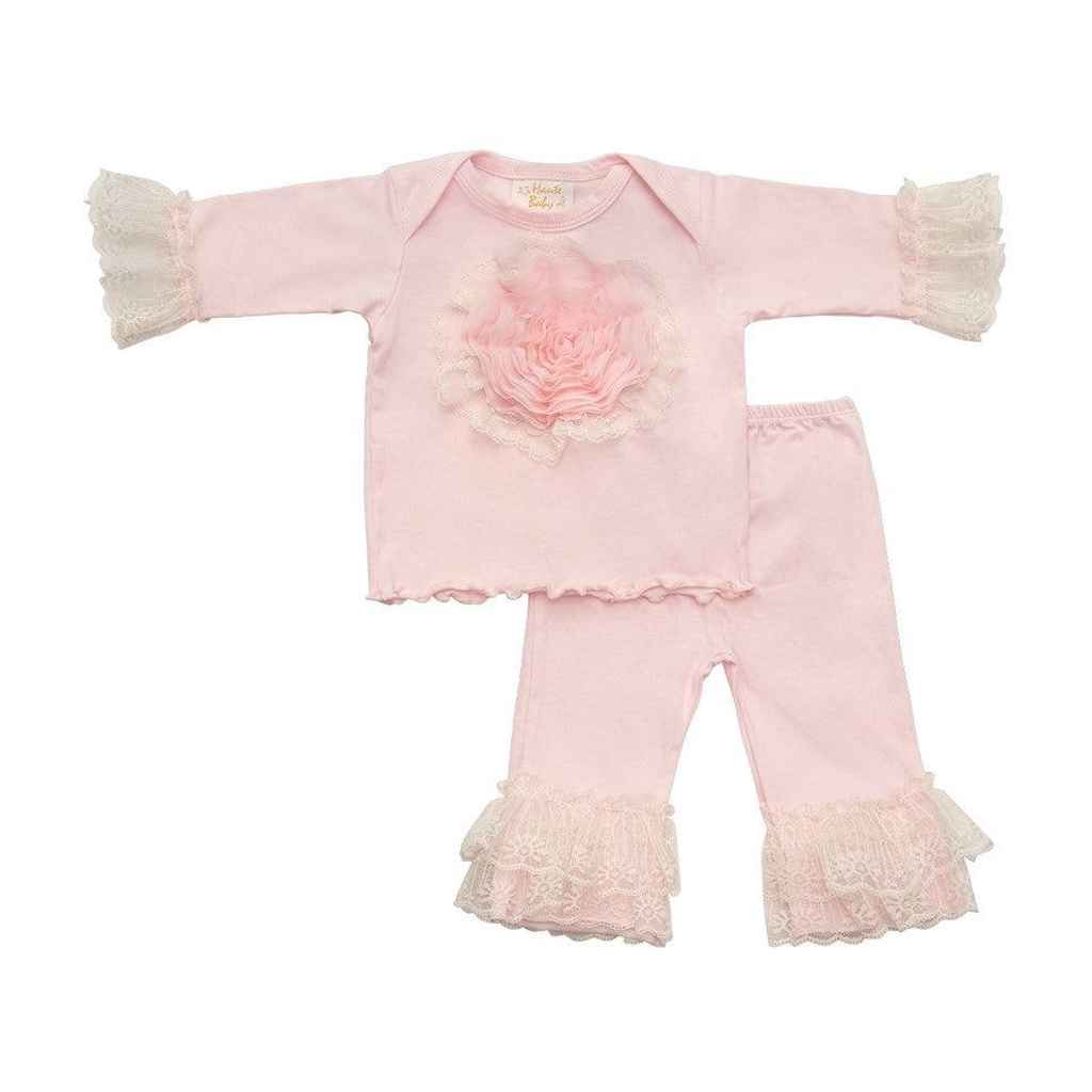 Pink Lullabye Baby Girls Pant Set