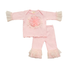 Load image into Gallery viewer, Pink Lullabye Baby Girls Pant Set
