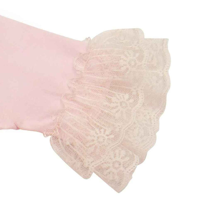 Haute Baby Pink Lullaby Newborn Gown