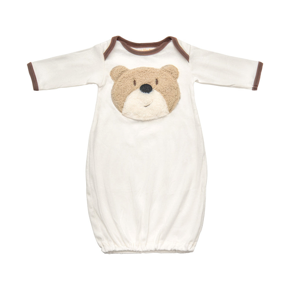 Bear Wear Newborn Boy Gown