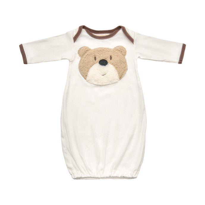 Bear Wear Newborn Boy Gown