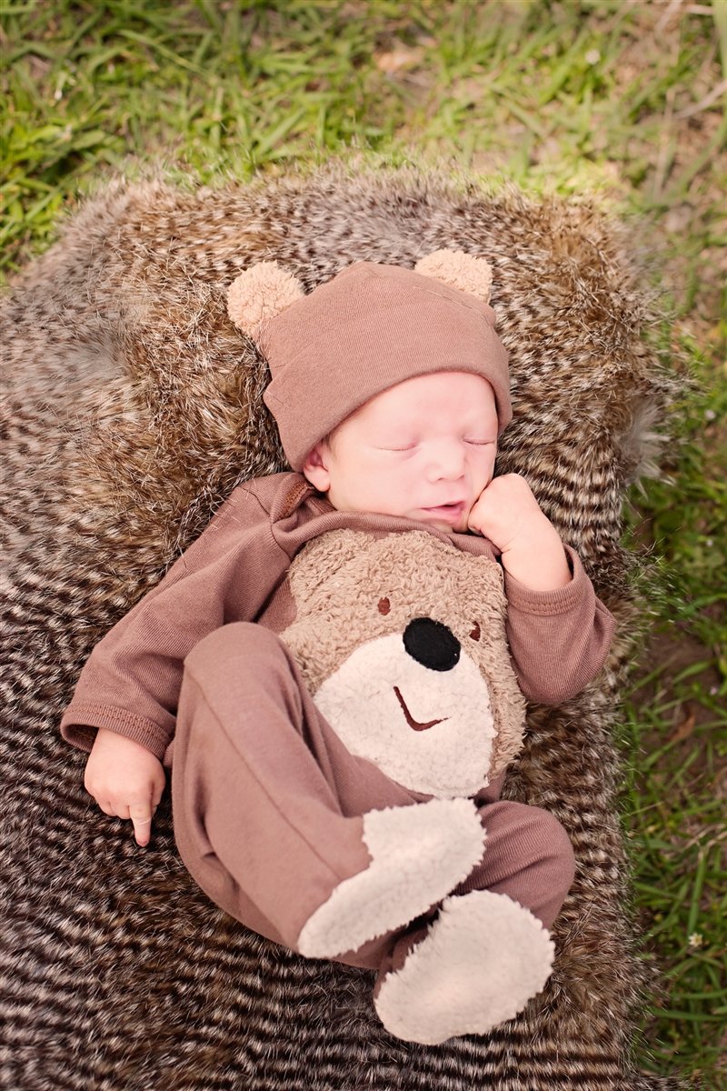 Haute Baby Bear Wear Infant Boys Footie Dress