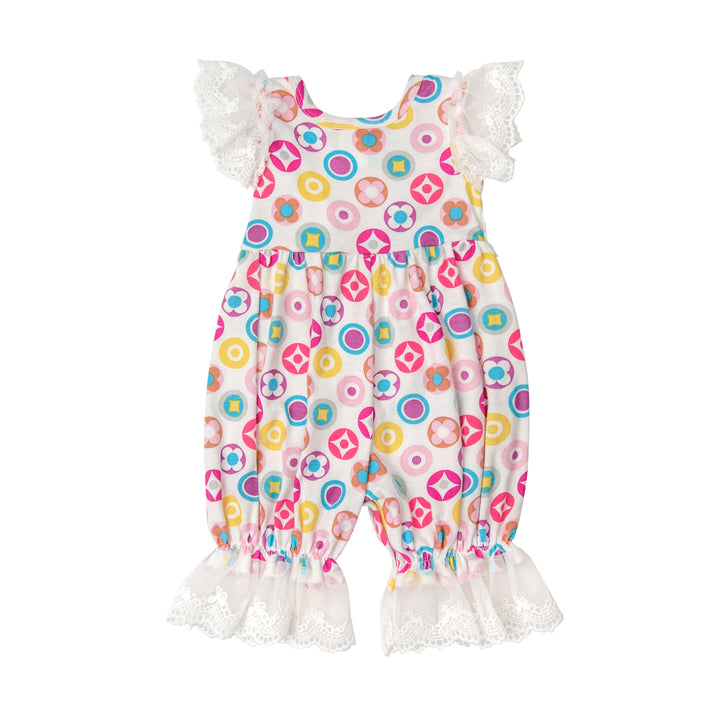 Spring Special Pink Baby Romper Dress