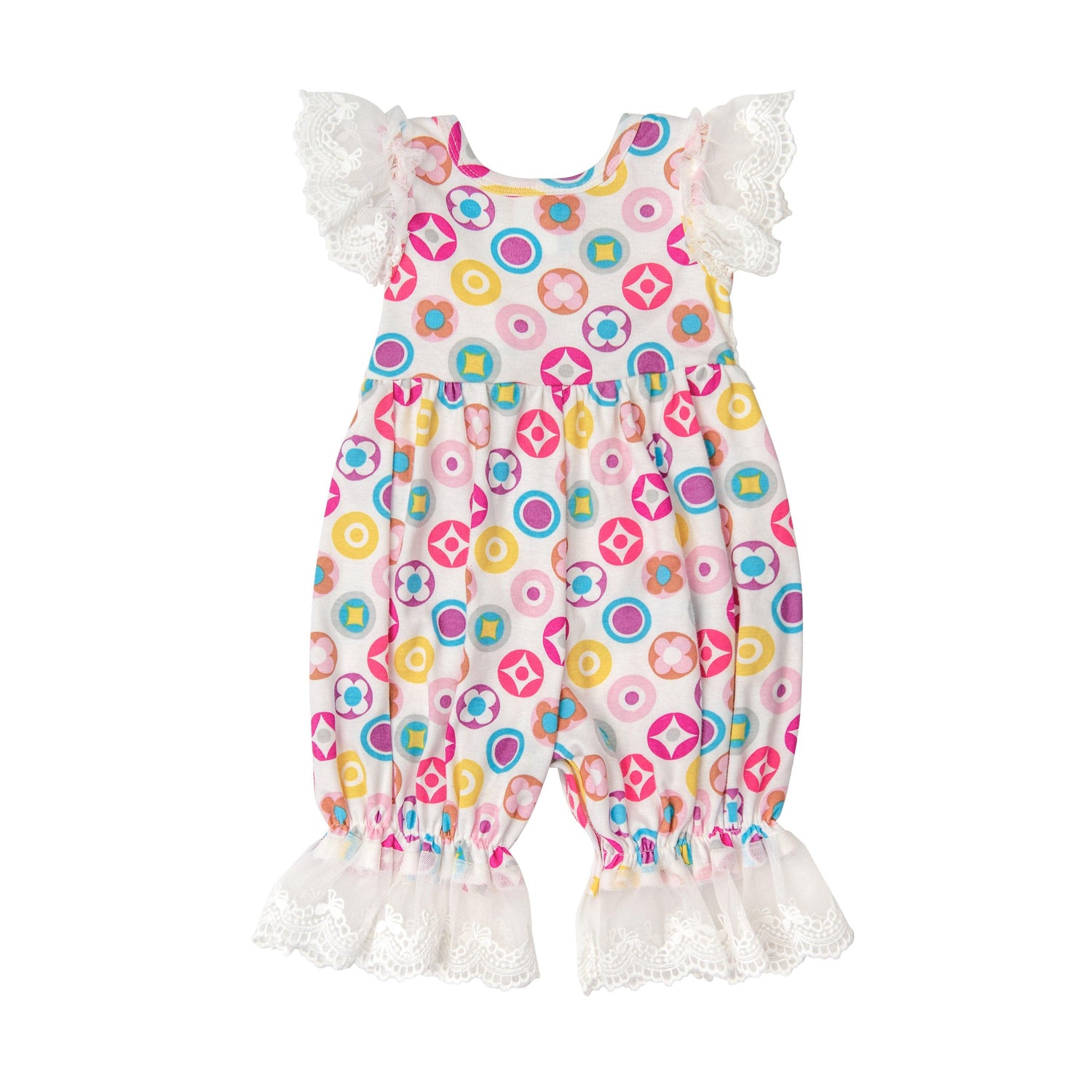 Spring Special Pink Baby Romper Dress