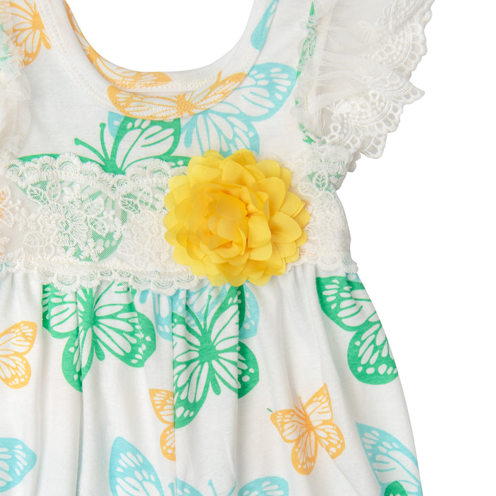 Spring Special Butterfly Baby Romper Dress