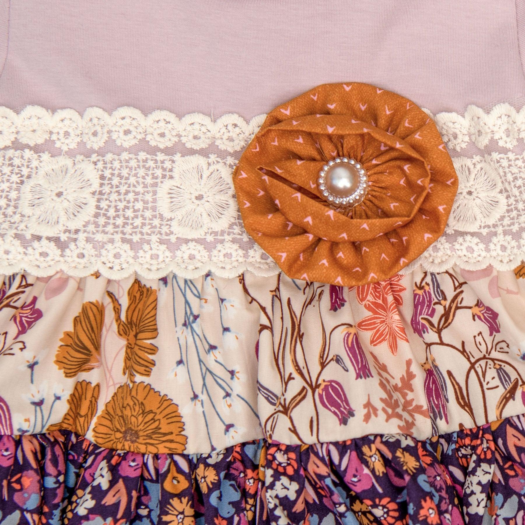 Plum Pretty Romper for Newborn Babies 