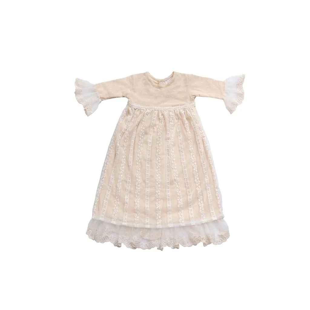 Premium Mary Catherine Take Me Home Girls Gown - Haute Baby