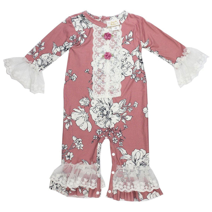Premium Quality Sweet Blush Romper for Toddlers - Haute Baby