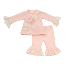 Load image into Gallery viewer, Chic Petit Infant Girls Criss Cross Pant Set
