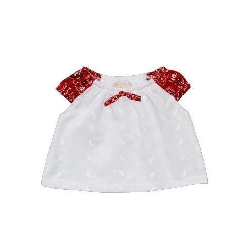 Rodeo Queen Haute Baby Infant & Toddler Girls White Dot Swing Top