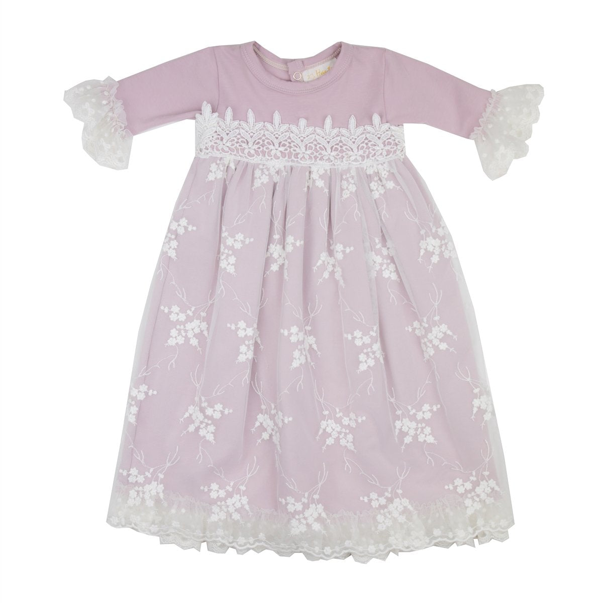 Huate Baby Lilac Mist Take-me-home Girls Gown