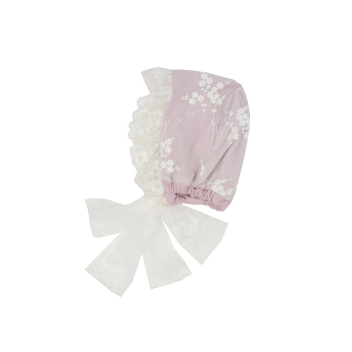 Haute Baby Lilac Mist Matching Bonnet