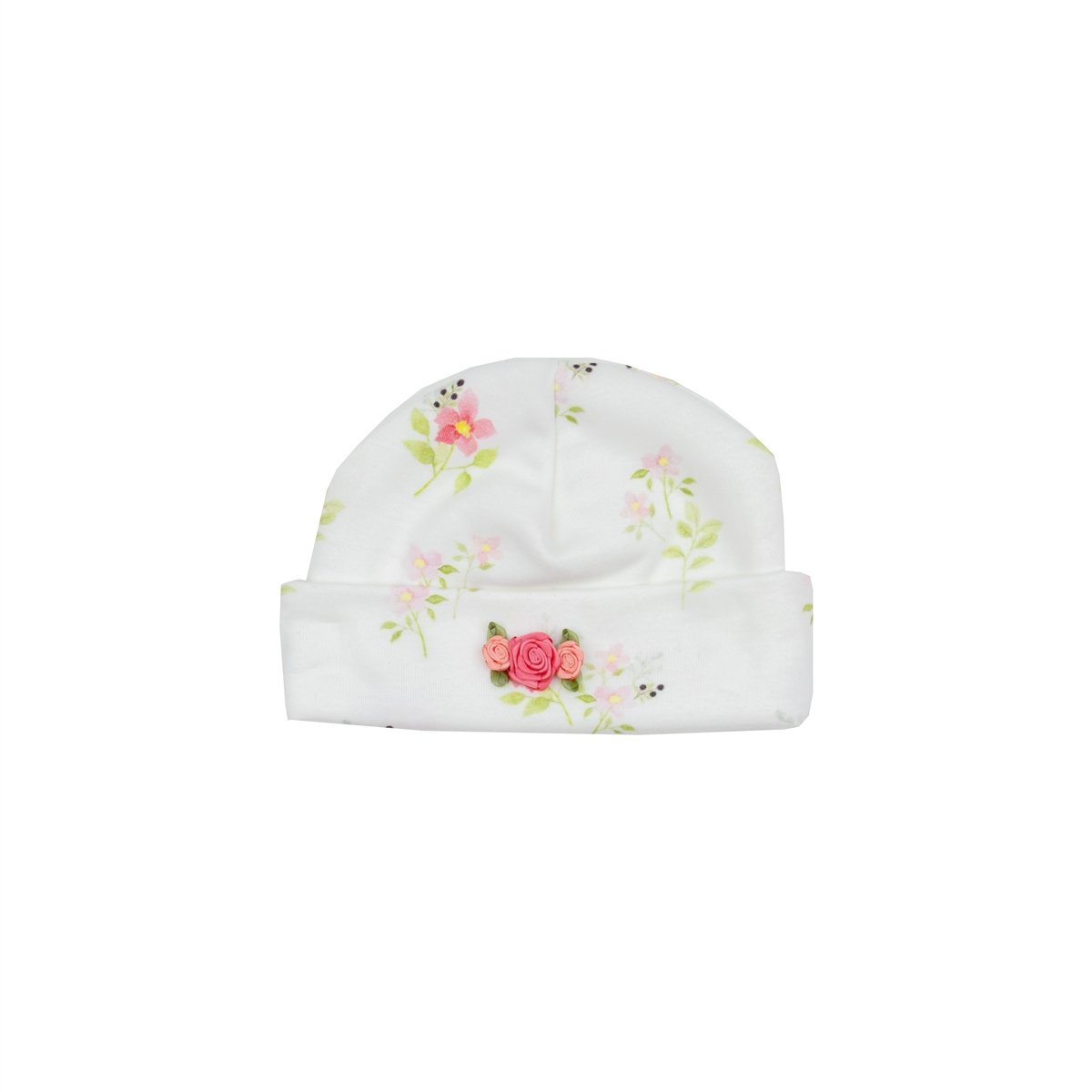 Haute Baby Tiny Petals Matching Cap