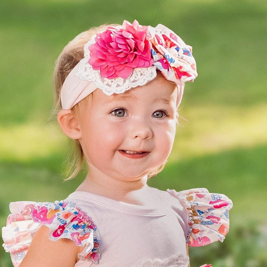 Shop Bandera Blossom headband for Baby Girls 
