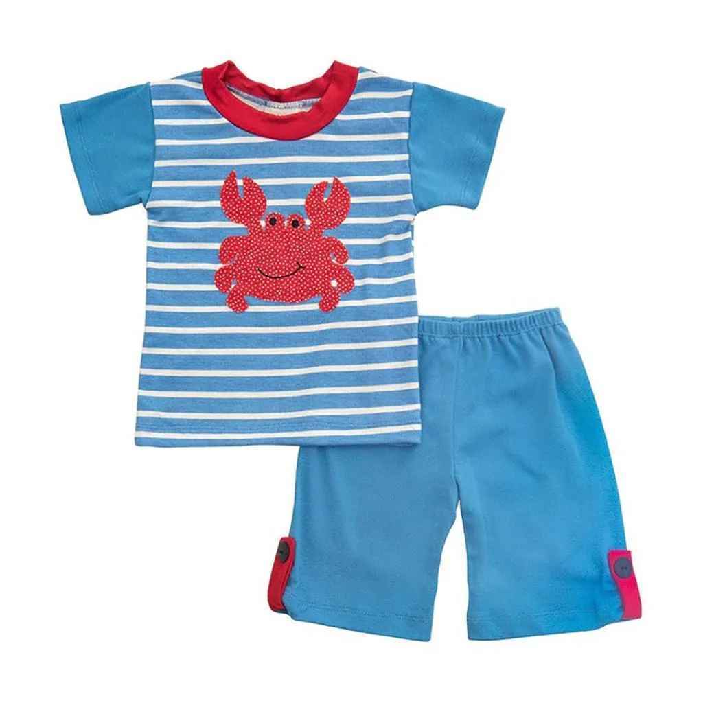 Shop Beach Camp Short Set for Toddlers Online - Haute Baby