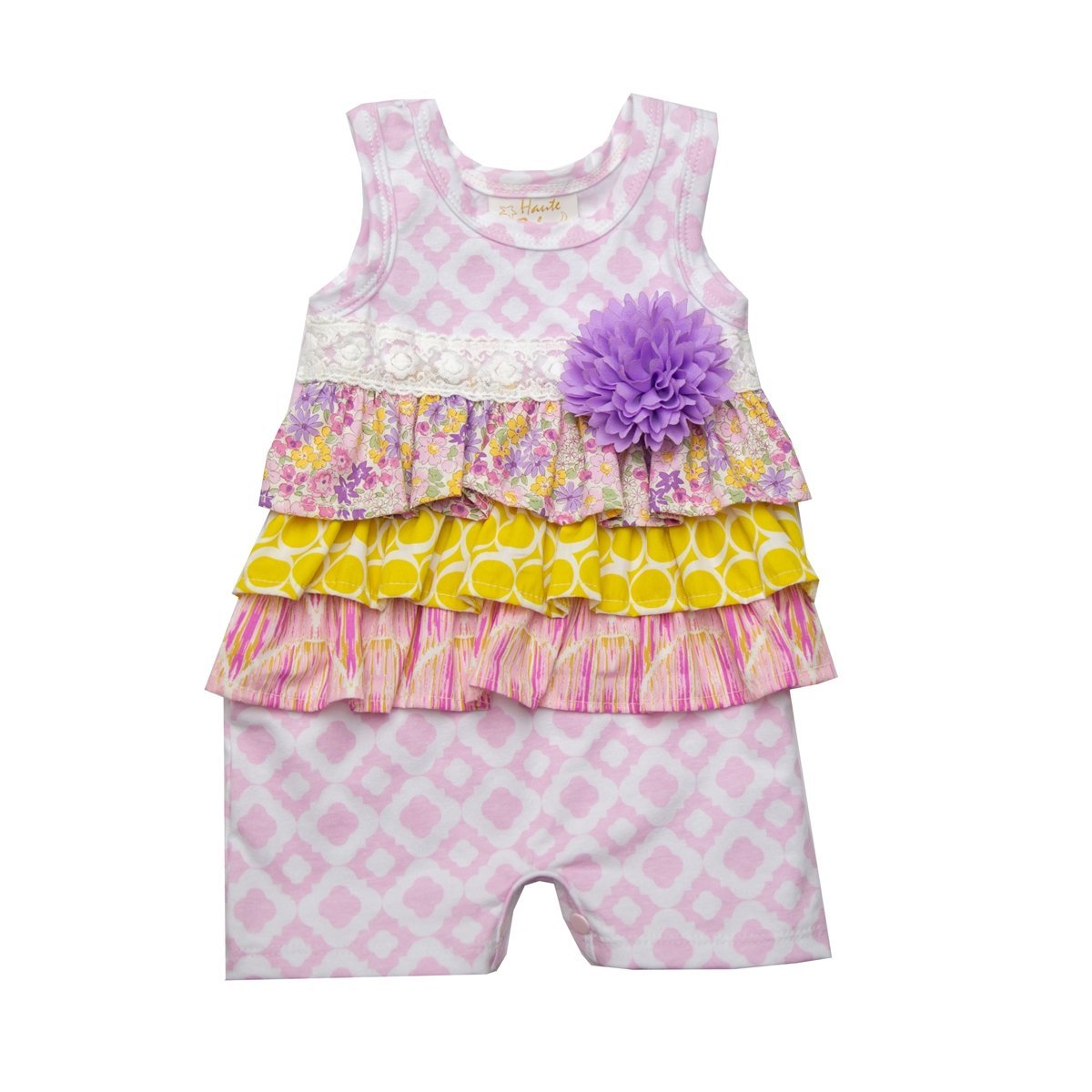 Shop Lavender Haze Infant Girls Romper Online - Haute Baby