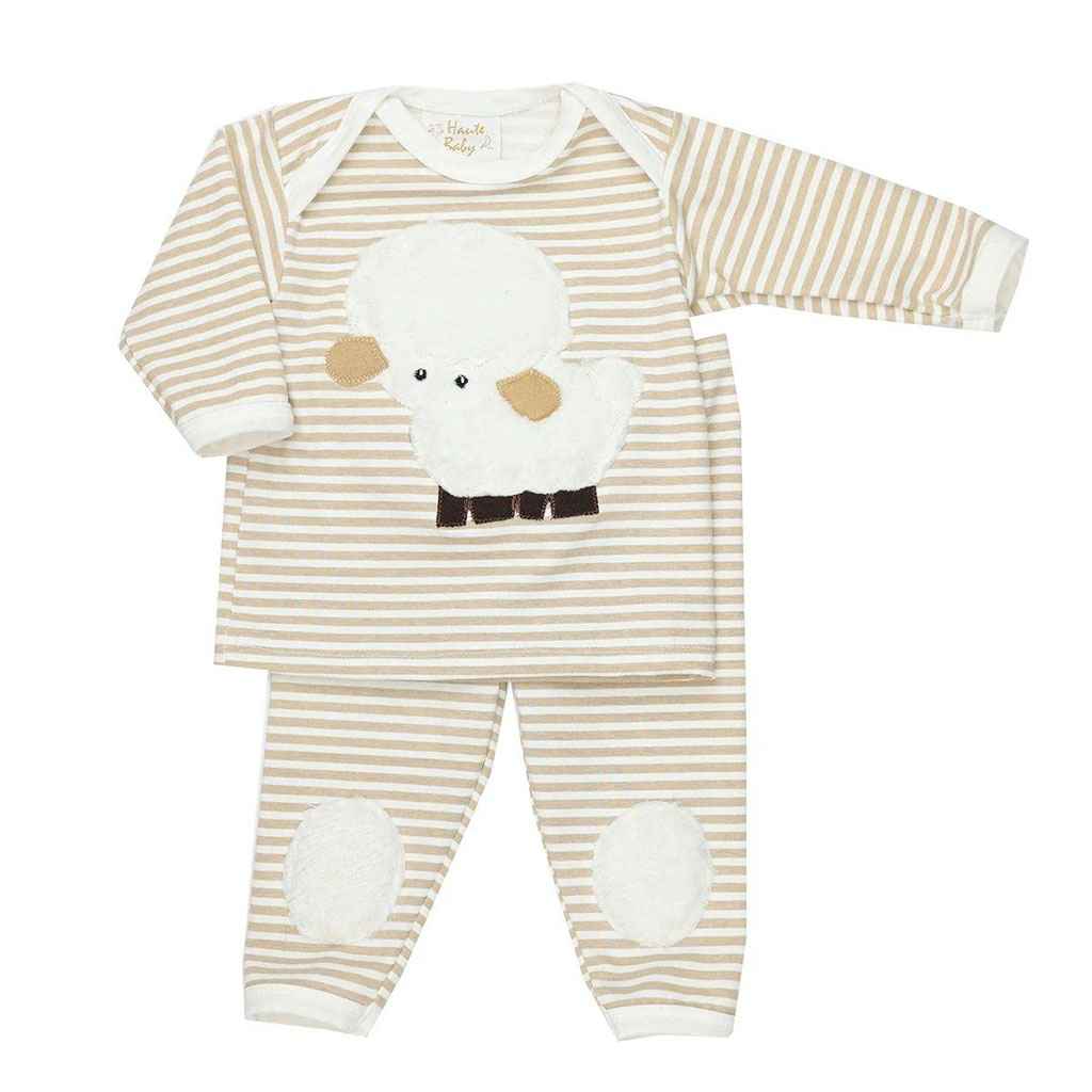 Shop Little Lamb Infant Boys Legging Set for Baby Boys - Haute Baby